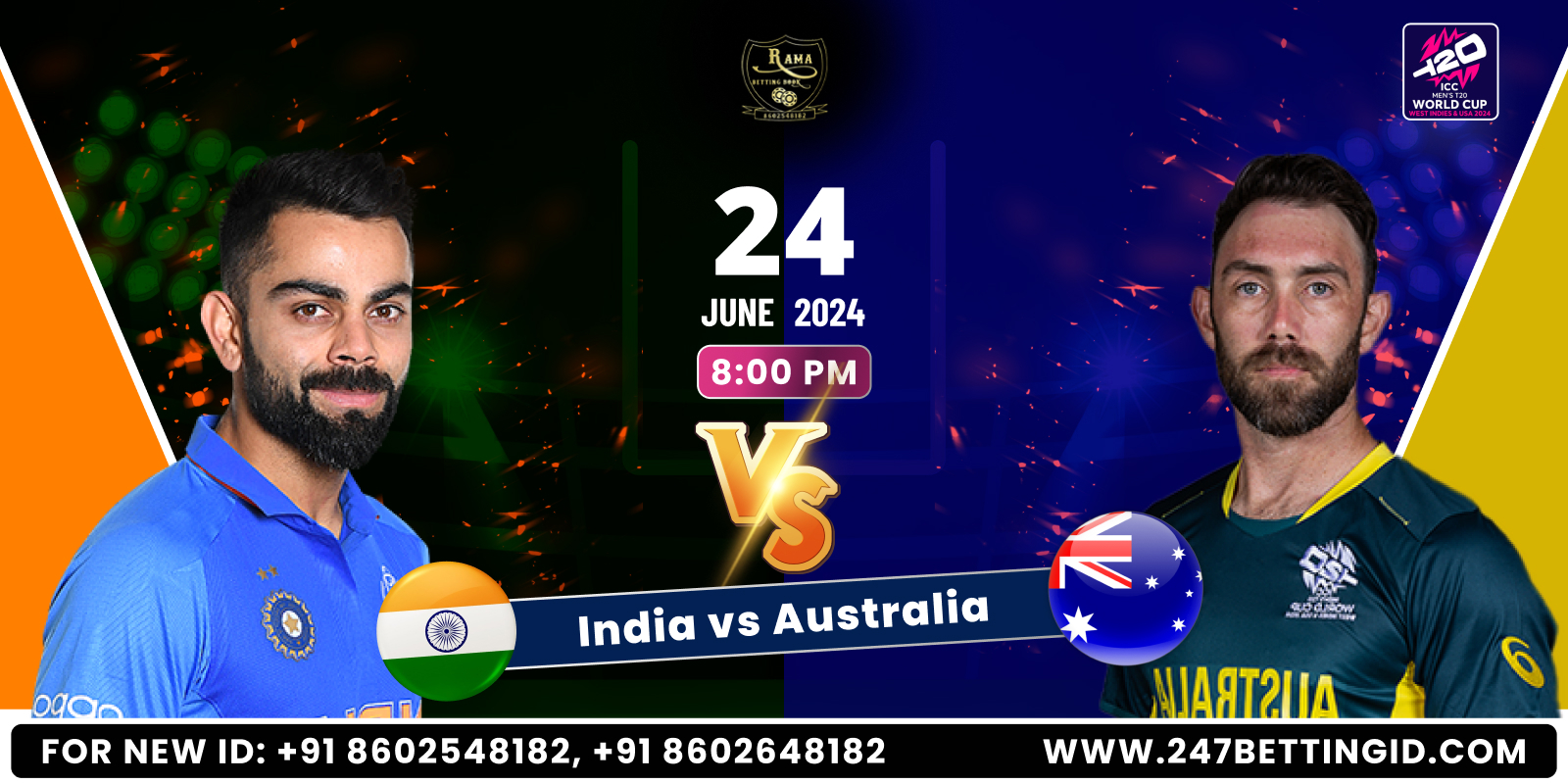 Australia vs India: T20 World Cup Match Prediction and Information