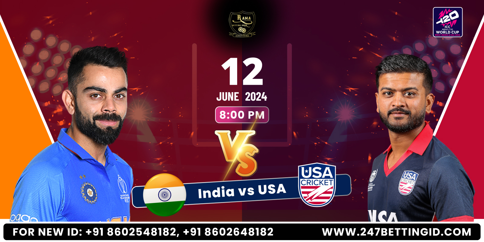 USA vs India: T20 World Cup – Today’s Match Prediction