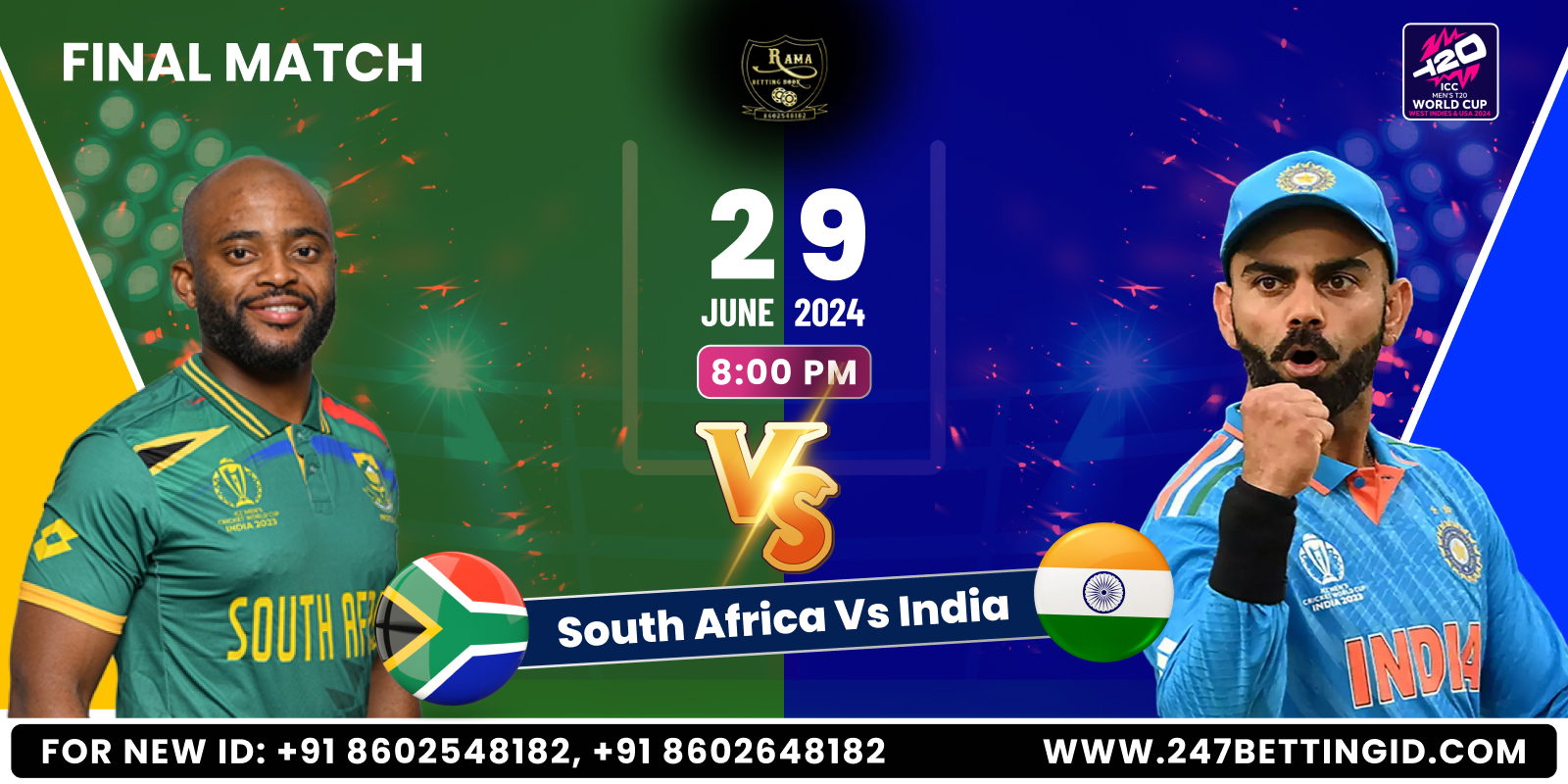 South Africa vs India T20 World Cup Final: Today’s Match Prediction 