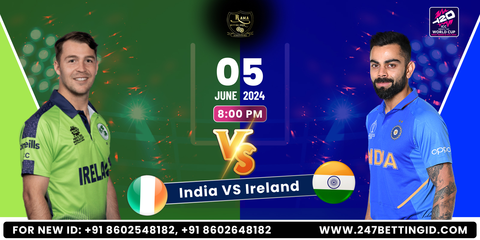 Today’s Match Prediction: India vs Ireland in the T20 World Cup