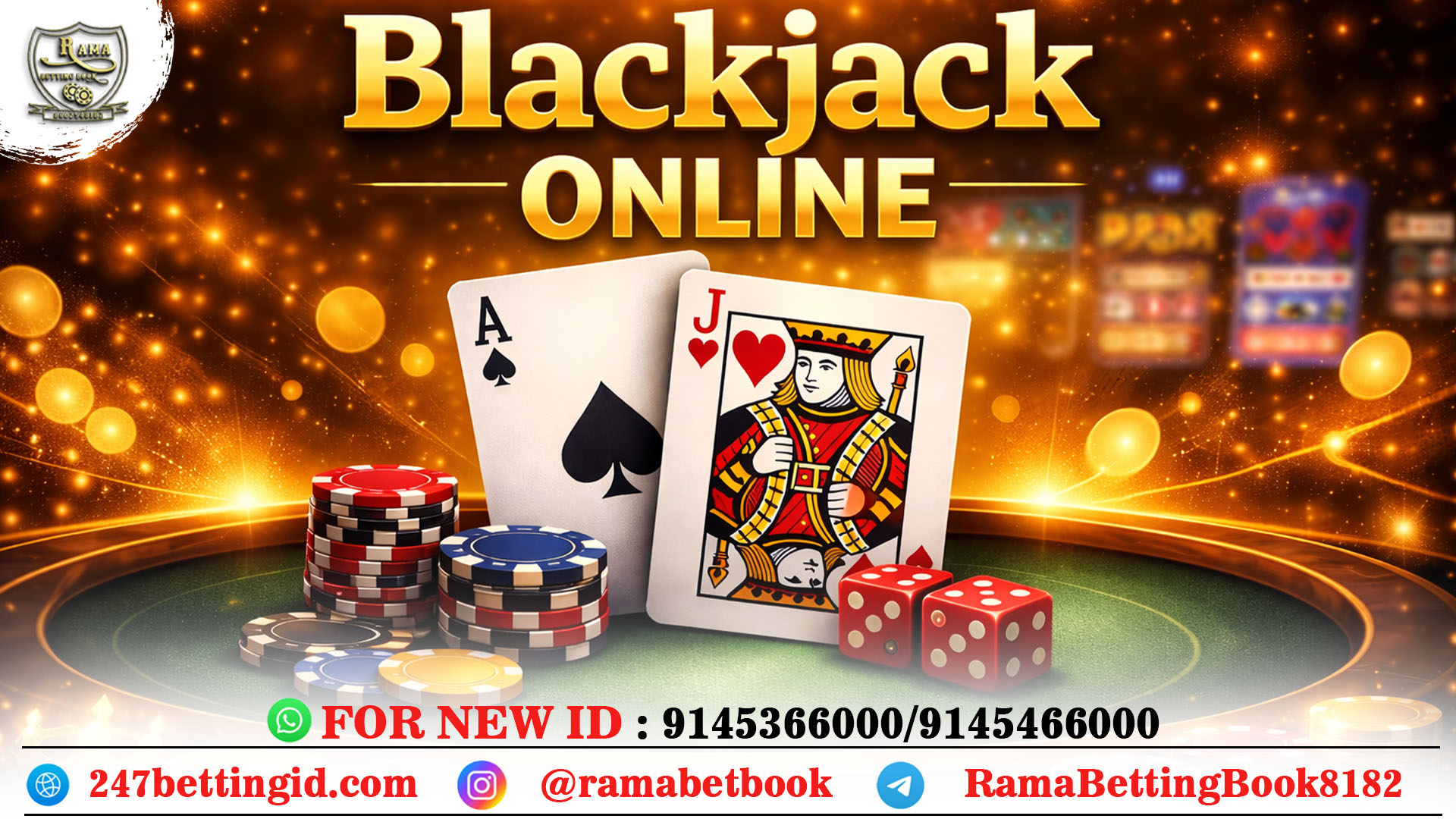 blackjack betting id